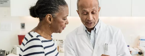 Patient in clinical trial